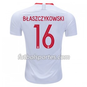 Camisetas Polonia Blaszczykowski 16 Primera Equipacion Mundial 2018
